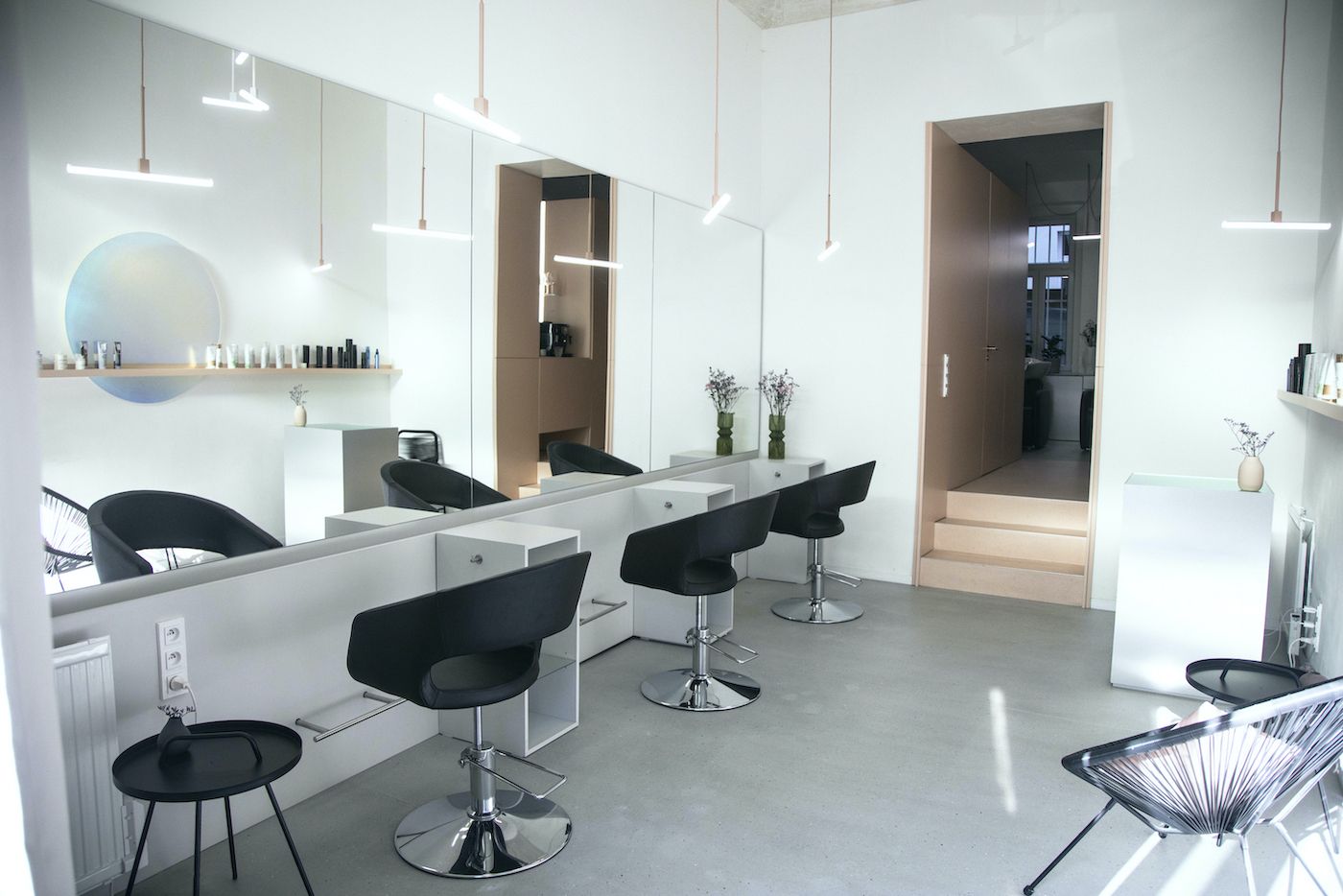Prostředí salonu M Hair 1